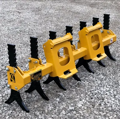 CL Fabrication XL Ripper with five ripper shanks, on gravel