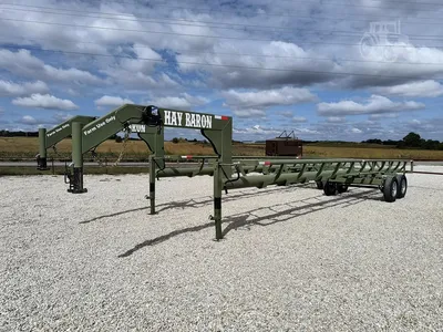 New Synergy Ag Hay Baron 42' Gooseneck Inline Bale Trailer, photo 1 of 6