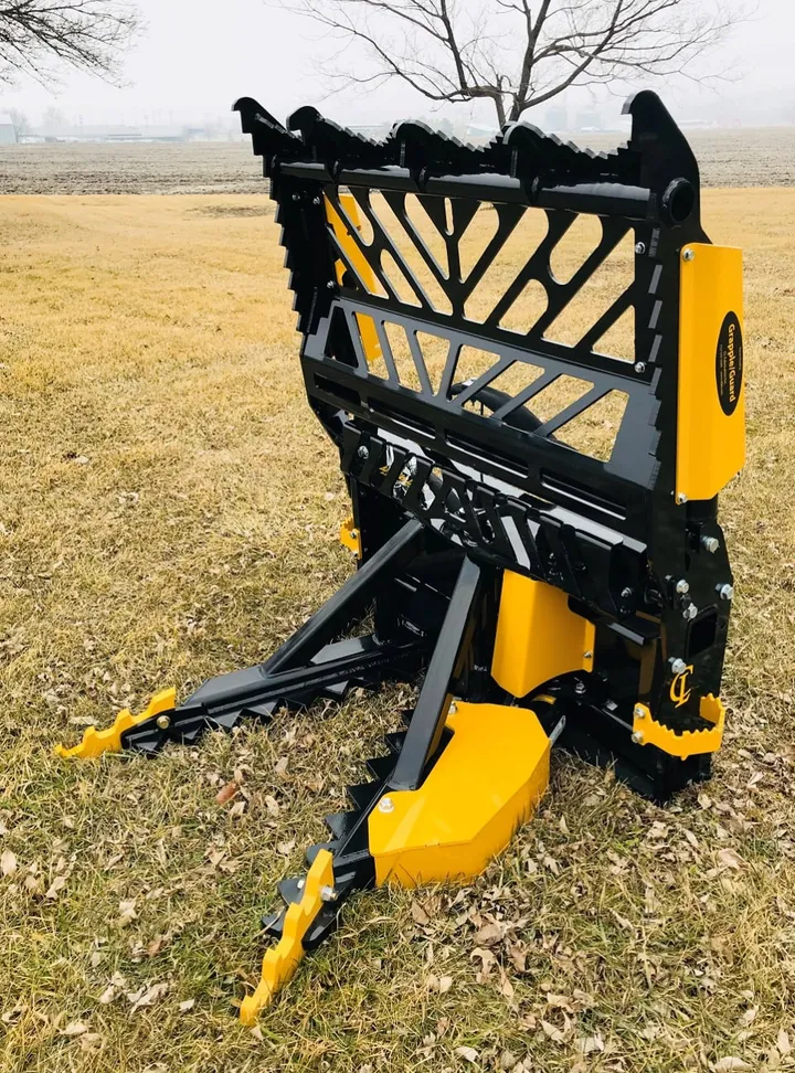 EZ Puller Grapple/Guard Combo standing upright beside a tree