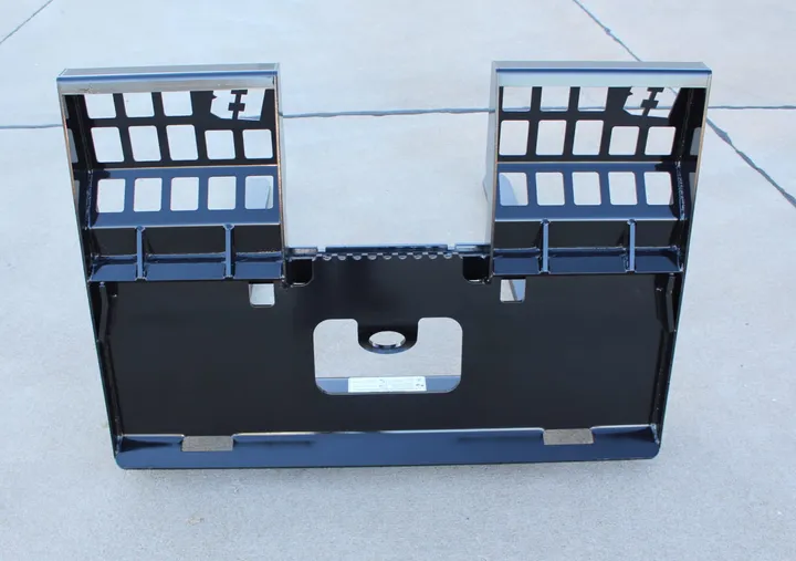 B-Built pallet fork carriage, rear view