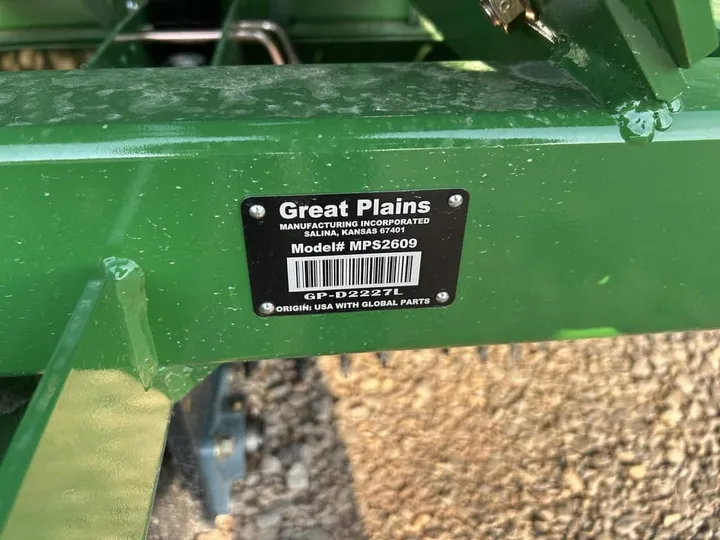New 2026 Great Plains MPS2609, photo 6 of 6